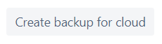 Create backup for Cloud