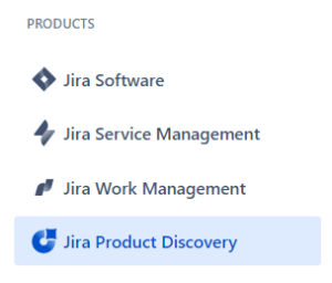 Project types in Jira