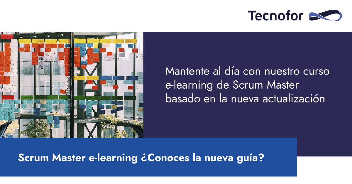 Curso Scrum Master Elearning - TecnoFor