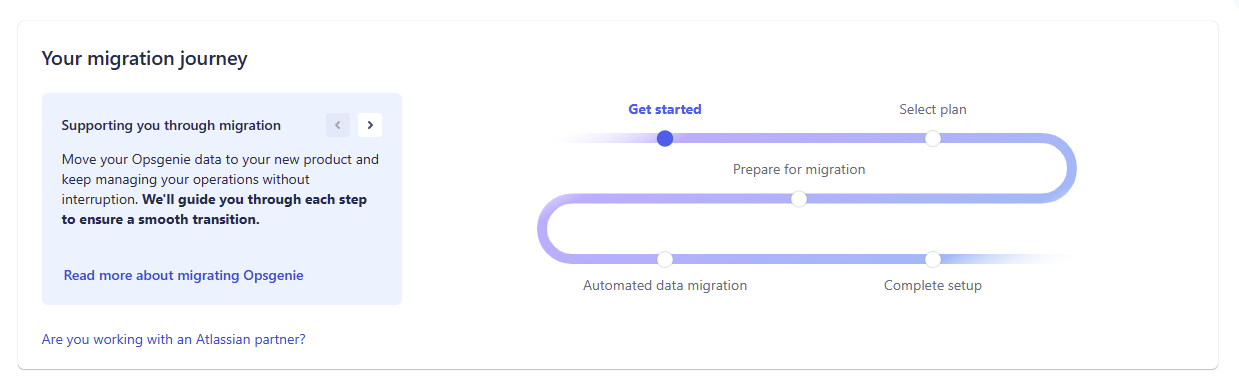 Migration journey