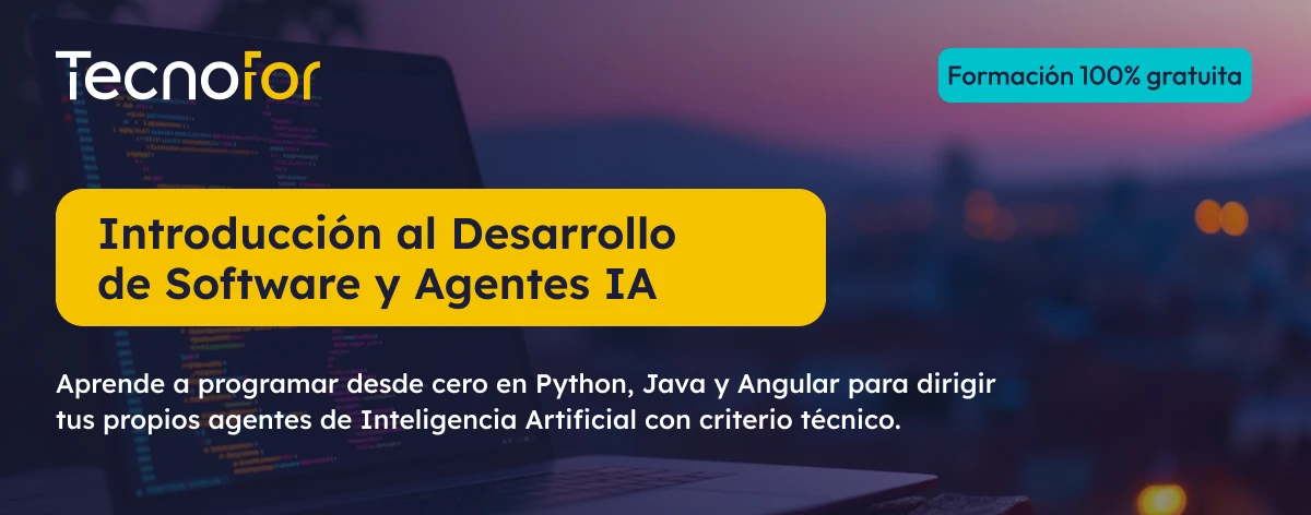 programación agéntica matrículate en el itinerario formativo de tecnofor
